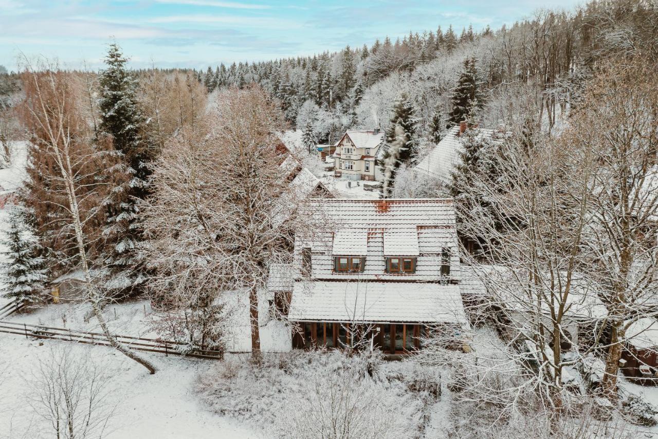 Вілла Harzchalet An Der Brockenbahn 2B Еленд Екстер'єр фото